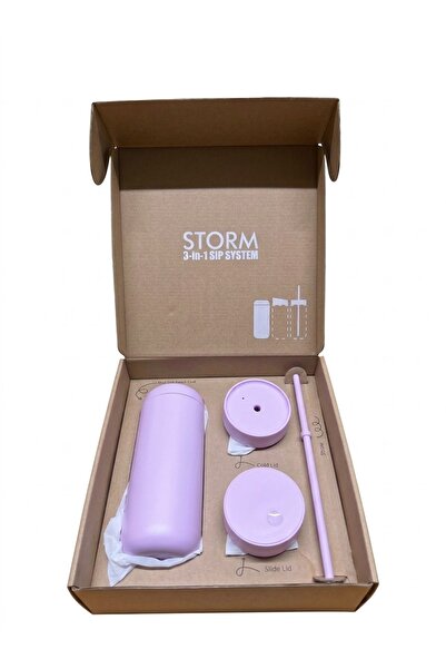 Storm مق ستورم (STORM Mug – 3-in-1 Sip System) بسعة 16 أونصة (474 مل) بلون ور...