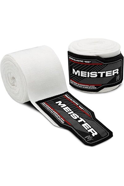 Meister لفائف قطنية مرنة للذراعين مقاس 108 بوصة للملاكمة وفنون القتال المختلط...