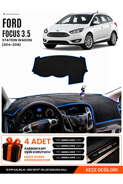 e-biz Ford Focus 3.5 Station Wagon (2014-2018) Compatible Glove Box Cover, Gl...