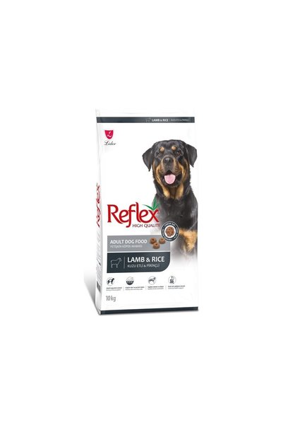 Reflex Yetişkin Köpek Maması 10 kg Kuzu Etli ve Pirinçli Süper Premium Besin ...