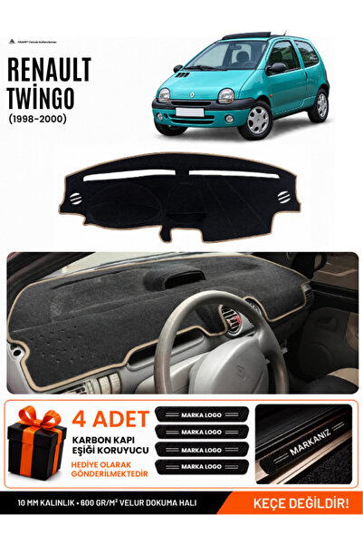 e-biz Renault Twingo (1998-2000) Compatible Glove Box Protection, Glove Box C...