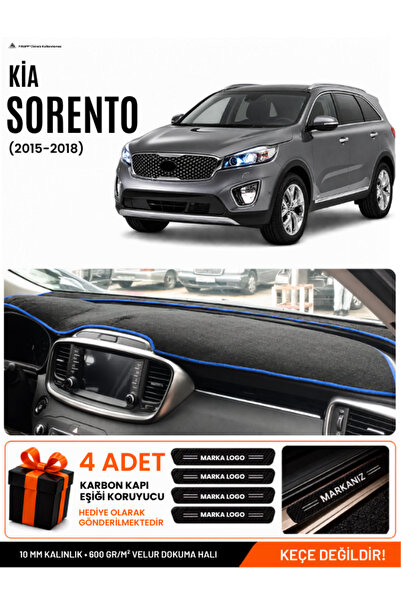 e-biz Kia Sorento (2015-2018) Compatible Glove Box Protection, Glove Box Cove...