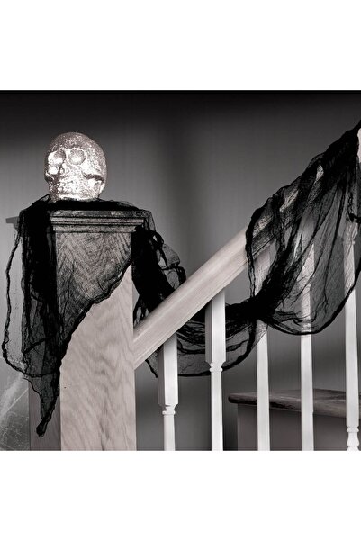 OEM Black Halloween Decorative Net 6m