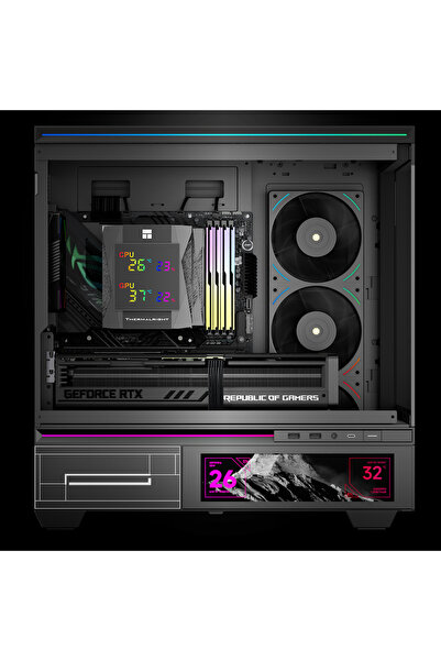 ThermalRight Cooler CPU Royal Knight 120 Digital Black 120mm