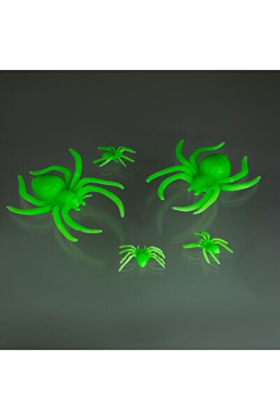OEM Different sizes glow in the dark decorative halloween ornaments - 4 pack