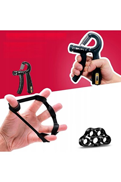 FitBeast Set de întăritori de prindere 5-în-1 cu rezistență reglabilă