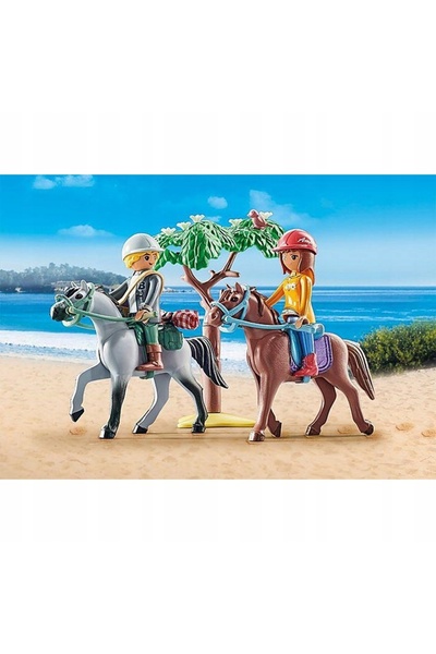 Playmobil 71470 plimbare cu cai la plajă cu Amelia și Ben