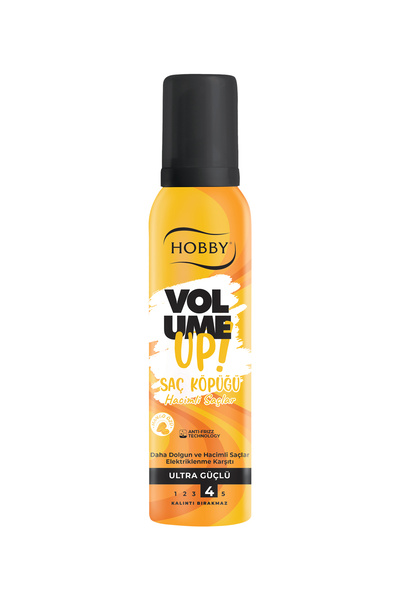 Hobby Volume Up Hair Mousse 150ml x 3'lü Süper Avantajlı Set