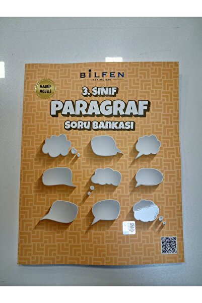 3.SINIF PARAGRAF SORU BANKASI BİLFEN YENİ MAARİF MODEL 2026-2027