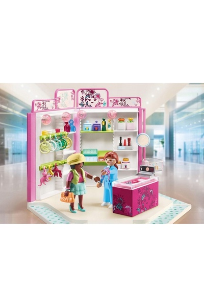 Playmobil MY LIFE 71537 Set salon de înfrumusețare pentru copii +4 ani