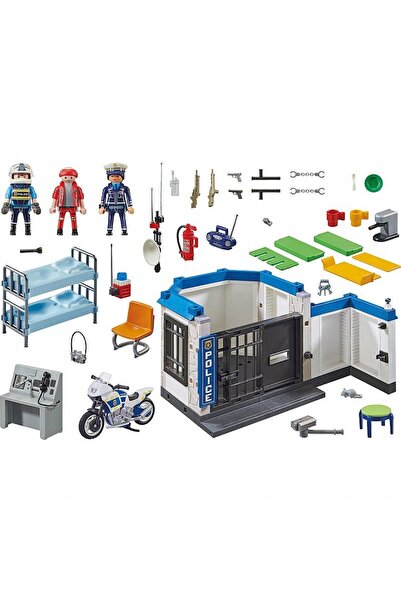 Playmobil CITY ACTION 70568 EVADARE POLIȚIE DIN ÎNCHISOARE pentru copii 4-10 ani