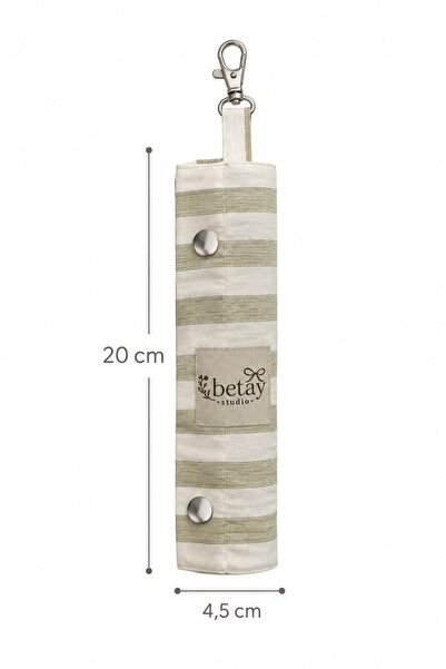 Betay Studio Betay Taşınabilir Charm Detaylı Seccade 105x56 cm - Katlanabilir...