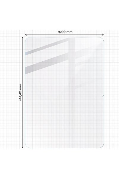 bizon Sticlă de protecție securizată pentru iPad 11 / 10.9 2025/2022 fast gla...