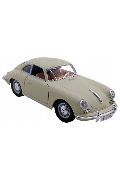BBURAGO PORSCHE 356B COUPE MODEL 1961 METAL 1:24 KR