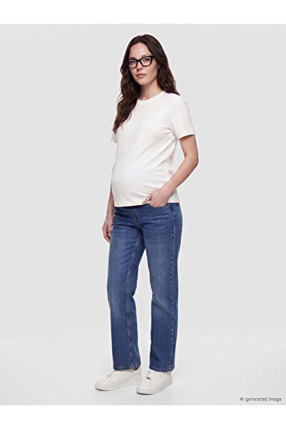 LC Waikiki Timeless Clothing & Timeless Choices Maternity Jean Pants with Abd...