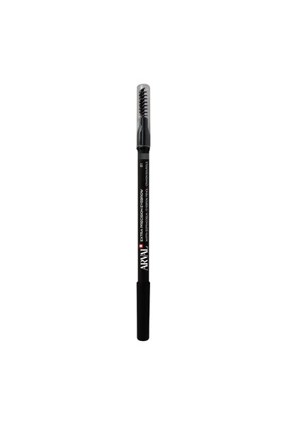 Arval , Double-Ended, Eyebrow Cream Pencil, N1, Antracite, 1.19 g