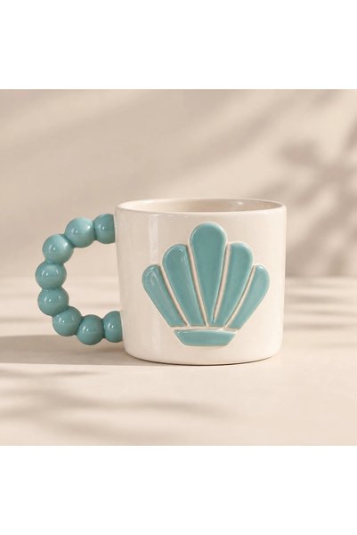 Mels Atelier Deniz Kabuğu Mug
