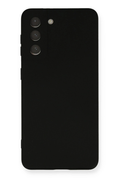 - Samsung Galaxy S21 FE Kılıf Nano içi Kadife Silikon - Siyah