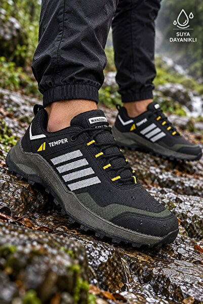 Vojo Wander Waterproof Winter Trekking Outdoor Men's Shoes Boots Black