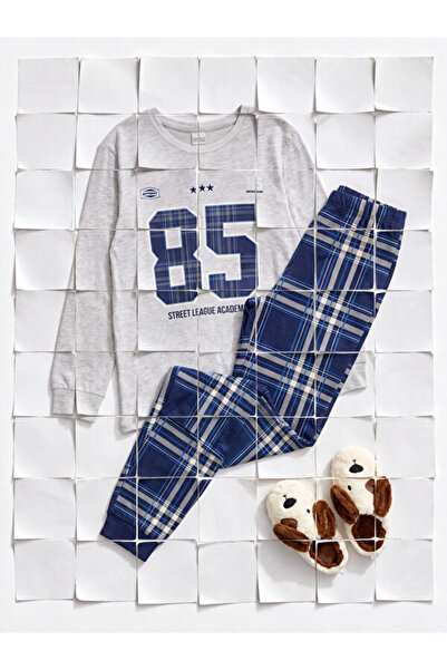 LC Waikiki Timeless Clothing & Timeless Choices Zero Roba Collar Boys' Pajama...