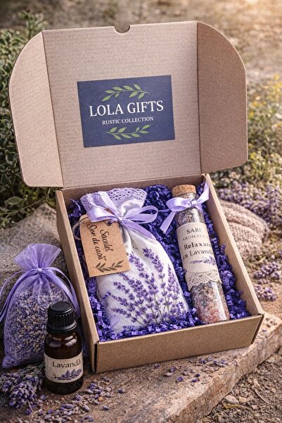 OEM Set Cadou Lavanda - Aromaterapie Naturala pentru Relaxare, Saculet parfum...