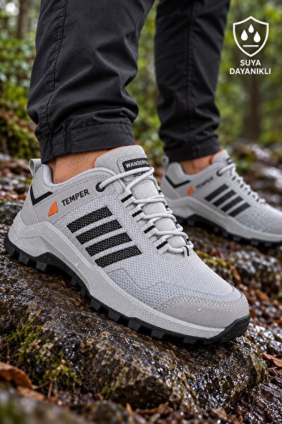 Vojo Wander Waterproof Winter Trekking Outdoor Men's Shoes Boots Gray