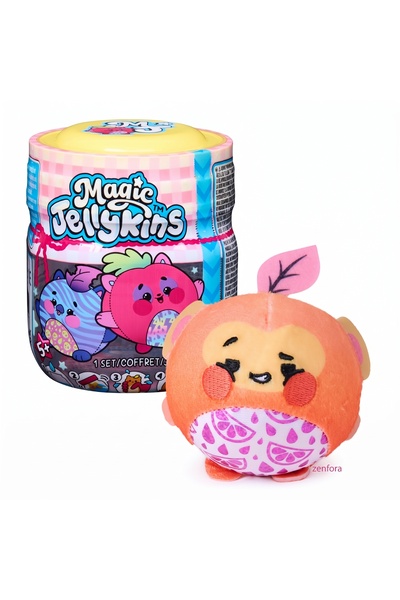 Magic Jellykins Sihirli Dönüşüm Kavanozu - Suyla Dönüşen Sürpriz Peluş Oyuncak - Sevimli Karakterli Sürpriz Kavanoz