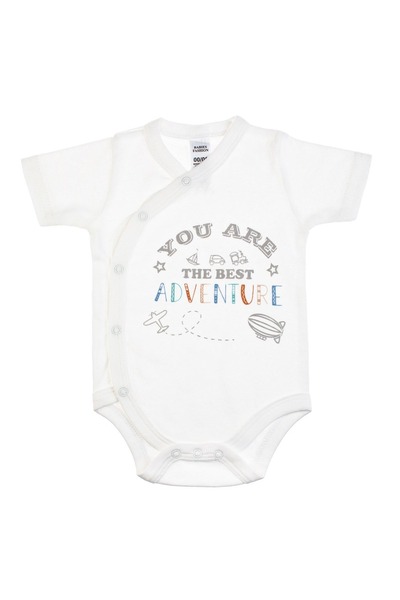 CATIANO Body din Bumbac Alb Avion Nava Spatiala "You are the best adventure" ...