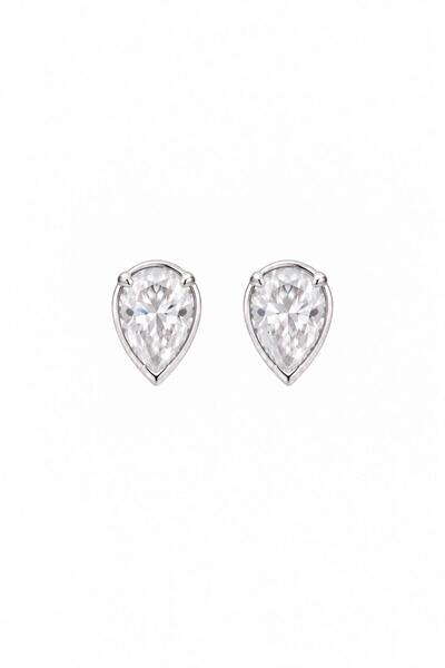 Charmist Steel Selene Mini Marquise Earrings