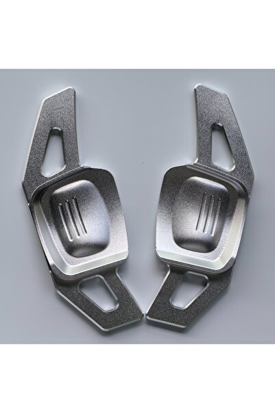 Choice Silver Steering Wheel DSG Paddle Shifter Extend for Volkswagen Tiguan ...