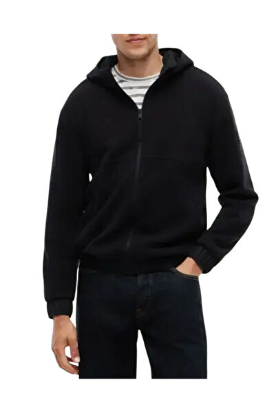 Tommy Hilfiger Ανδρική Ζακέτα Μαύρη MW0MW44680-BDS