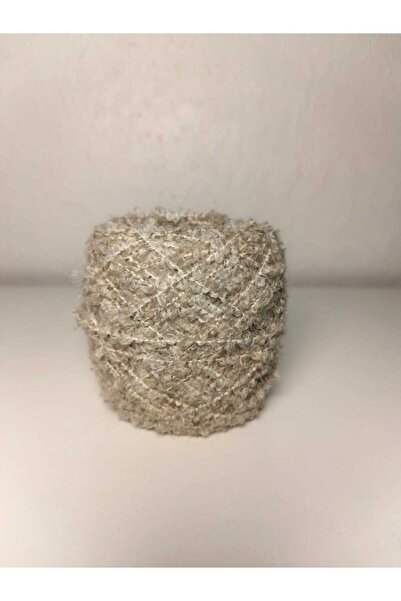 Bej Renkli Buklet Örgü İpi 100 Gr