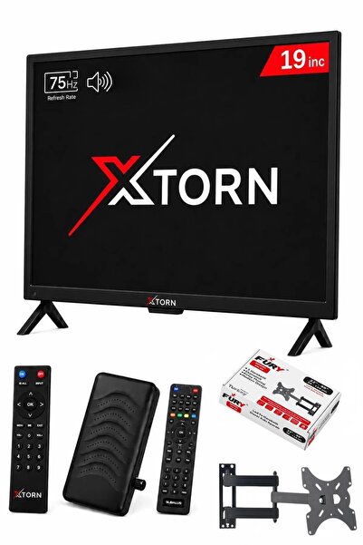 torn 19’’ (48 Ekran) Çanaklı / Çanaksız WiFi'li Uydu Alıcısı+TV Hareketli Askı Aparatı HEDİYE