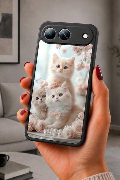 TECNO غطاء سبارك 40 5G متوافق مع الطباعة، أسود غير لامع، سيليكون ناعم، واقي، ...
