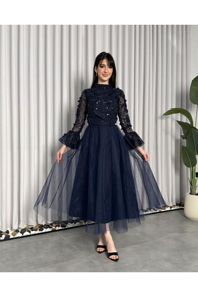 NAQWA FASHION طقم سهرة تيور نسائي سهرة
