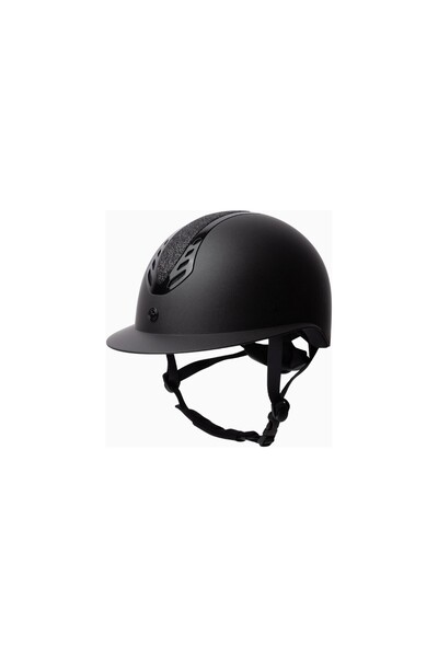 horze Celeste Equestrian Helmet, Matte Outer Shell, Adjustable Head Wheel, Ha...