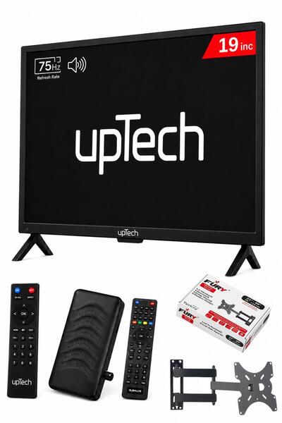 upTech 19’’ (48 Ekran) Çanaklı / Çanaksız WiFi'li Uydu Alıcısı+TV Hareketli A...