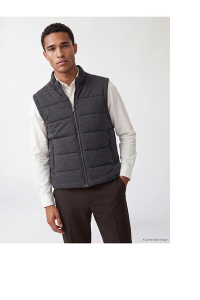 LC Waikiki Lcw Vision Slim Fit High Collar Men's Puffer Vest