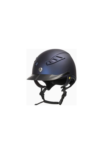 horze Back on Track Eq3 Mips Lynx Smooth Top Riding Helmet, Ce Vg1 Certified,...