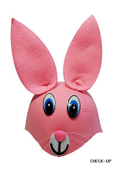 ZERO LAND Svl-Shop Pink Color Rabbit Hat with Ears (231651) Animal Hat