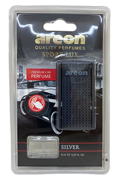 Areon Αρωματικό αυτοκινήτου Car Sport Lux AC02 Ασημί 8 ml