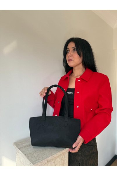 lalettobags Γυναικεία τσάντα ώμου Lina Model Baguette