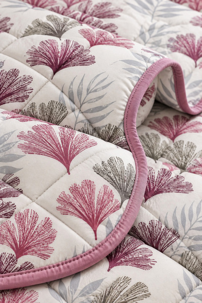 Miyu Veloura Luxe Single Sleeping Set |   100% Cotton Quilted Comforter, Elastic Fitted Sheet and Pillowcase