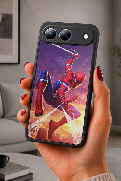 TECNO غطاء سبارك 40 5G متوافق مع الطباعة، أسود غير لامع، سيليكون ناعم، واقي، ...