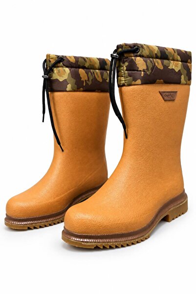 SOLERIUM SHOES Derby Hunter Krep Hakiki Kauçuk Avcı Balıkçı İnşaatçı tarım İş Çizmesi -40 Derece Soğuğa Dayanıklı