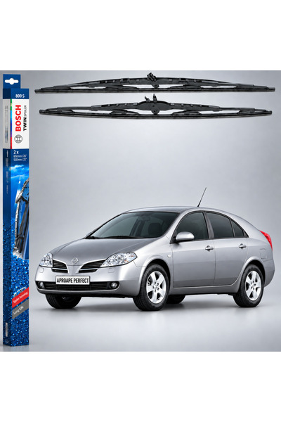 Bosch Чистачка Нисан Примера P12 Хечбек 2002–2008 |   Двоен спойлер 801S –