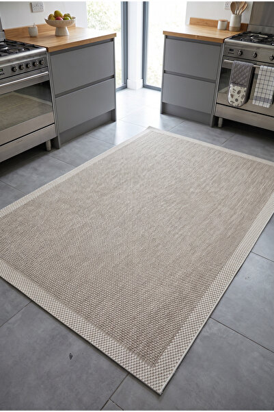 Merinos SİSAL Modern Salon Mutfak Balkon Koridor Halı Kahverengi 70-71