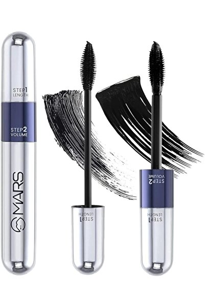 Mars Double Trouble Volumizing and Lengthening Mascara | 2-in-1 Mascara for W...