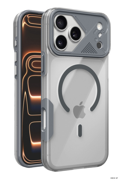 Joko غطاء SVL-SHOP لهاتف iPhone 17 Pro من Zinko Magsafe - (02807) رمادي تيتانيوم