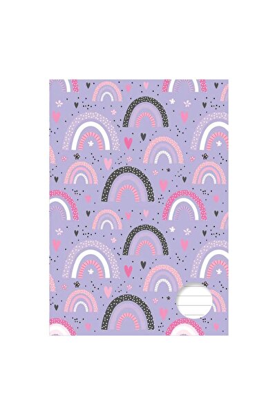 CATIANO Caiet A5 Dictando Coperta cu Model Rainbow - 40 File